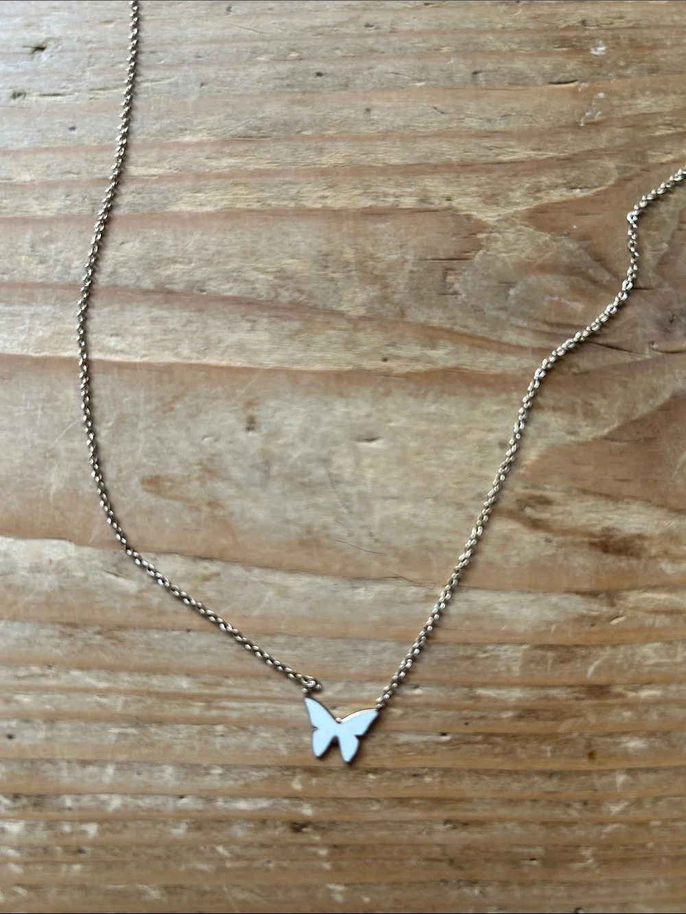 Jennifer Zeuner Delicate Gold Butterfly Pendant Necklace - Women's Jewelry